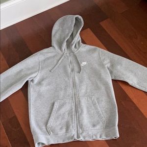 Nike zip up sweatshirt